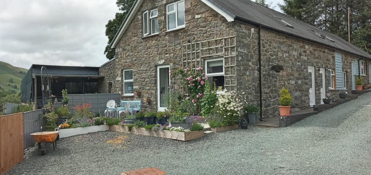 Pant Glas Barn Llanbrynmair Exterior photo
